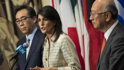 Nikki Haley, embajadora de Estados Unidos ante la Organización de las Naciones Unidas.