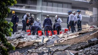 Las autoridades piden a los familiares de los desaparecidos prepararse para lo peor tras cuatro días de búsquedas./AFP.