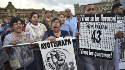 Más de un año después de los hechos, los familiares de los estudiantes desaparecidos no están más cerca de saber lo que les ocurrió.