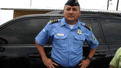 Osorto Canales fue separado de la Policía por la comisión depuradora. Foto archivo.