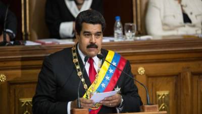 Maduro brindó ayer su mensaje anual al legislativo tras posponerlo en dos ocasiones.