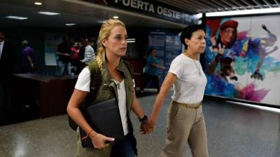 Lilian Tintori se ha convertido en el rostro de la oposición venezolana tras el encarcelamiento de su esposo.