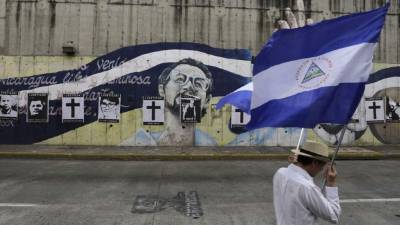 Nicaragua lleva más de tres meses en un conflicto sociopolítico. Foto AFP.