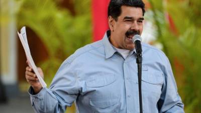 El presidente de Venezuela, Nicolás Maduro. Foto: AFP