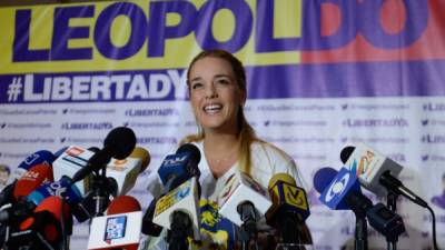 Lilian Tintori ha abanderado la ley de amnistía en el Parlamento cuando su esposo está a punto de cumplir dos años preso.