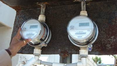 Energía. Contadores digitales instalados por la EEH. archivo