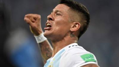 Marcos Rojos anotó al minuto 86 el gol que selló el pase de Argentina a octavos de final.