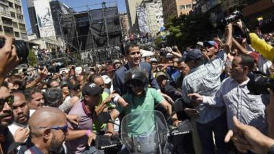 El presidente interino Juan Guaidó pidió a los voluntarios estar preparados para este 23 de febrero.