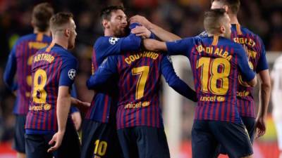 El Barcelona no será castigado por lo que podrá jugar la final de la Copa del Rey. Foto AFP.