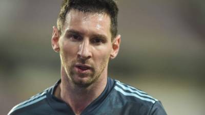 Lionel Messi destacó en la victoria de Argentina de 2-0 ante Perú.