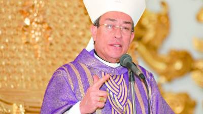 El cardenal Rodríguez fue enérgico en su homilía, defendiendo la vida.