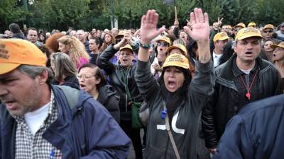 Las protestas siguen a la orden del día en el país heleno.