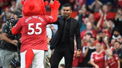 Casemiro fue presentado el pasado lunes 22 de agosto en el partido ante Liverpool.