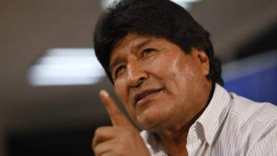 Evo Morales se encuentra en México como asilado político. Afirmó que teme atentados en su contra./EFE.