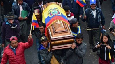 La crisis política en Ecuador ya suma cinco personas muertas.