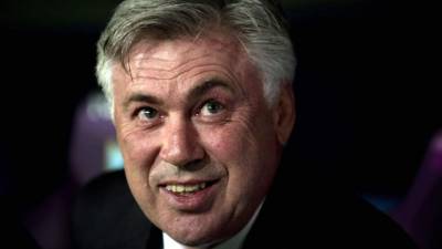 Carlo Ancelotti durante el partido contra el Málaga.