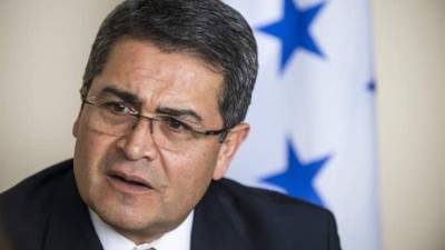 En la imagen, el presidente de Honduras, Juan Orlando Hernández. EFE/Archivo