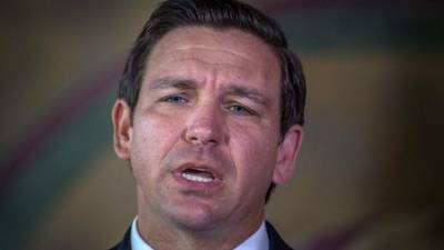 Ron DeSantis, gobernador republicano del Estado de Florida. Foto: EFE