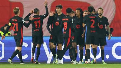 Estrella Roja y Barcelona se enfrentaron este miércoles por la Jornada 4 de la Champions League.