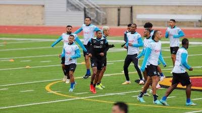 La Selección de Honduras realizó este miércoles su segundo entrenamiento en Dallas previo al repechaje ante Costa Rica.
