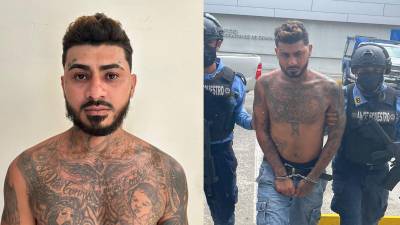 Jose Ariel Velásquez Matute fue capturado en Puerto Cortés.