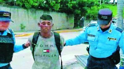 <b>Omar Canales fue capturado en flagrancia.</b>