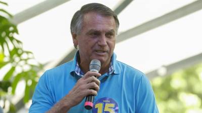 El expresidente ultraderechista brasileño, Jair Bolsonaro.