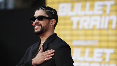 El cantante puertorriqueño Bad Bunny.