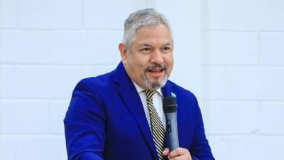 El canciller hondureño, Eduardo Enrique Reina.