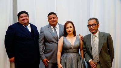 Camilo Mejía, Walter Caballero, Wendy Monroy y José Cruz