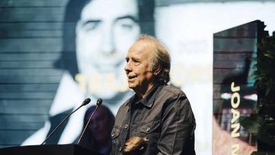 El cantautor español Joan Manuel Serrat.