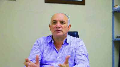 <b>Santiago Ruiz, empresario que aspira a un cargo en la CCIC.</b>