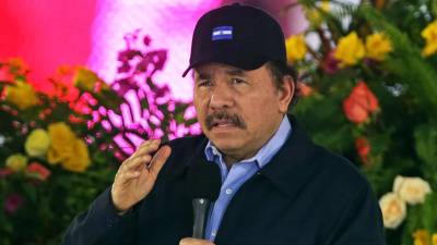 El presidente de Nicaragua, Daniel Ortega.