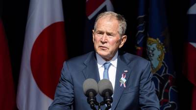 George Bush, expresidente de Estados Unidos (2001-2009).