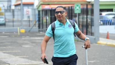 Emilizo Izaguirre habló con los medios de comunicación previo a su viaje a Belice con Motagua.