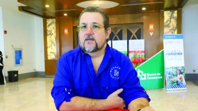 César Portillo, ingeniero agrónomo, gerente administrativo de la certificadora Mayacert. Foto F. Muñoz