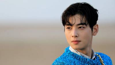 El actor, cantante y modelo Cha Eun-woo.