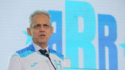 Reinaldo Rueda, entrenador de la selección de Honduras.