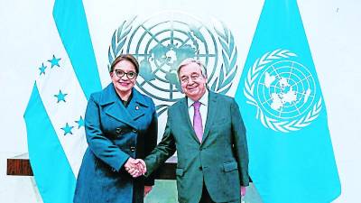 <b>La presidenta Xiomara Castro ha estado dos veces en la Organización de Naciones Unidas (ONU), en el presente año entregó una propuesta de convenio para la Cicih.</b>
