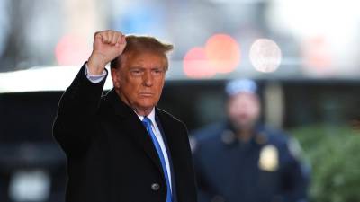 Trump busca la nominación republicana para las elecciones presidenciales de noviembre próximo.