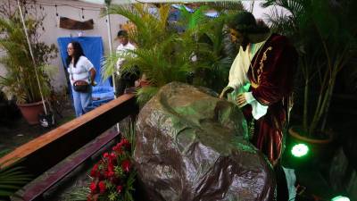 El Huerto de Getsemaní, junto a la Catedral Metropolitana de Tegucigalpa, ofrece un espacio de recogimiento y reflexión durante la Semana Santa 2026.