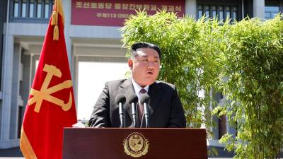 Kim Jong Un, líder de Corea del Norte.