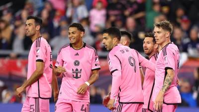 El Inter Miami remontó, con Messi al mando, al New England.