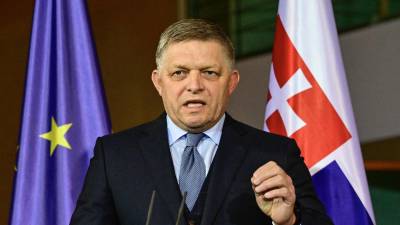 El primer ministro eslovaco, Robert Fico.