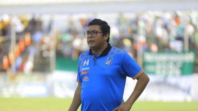 Rommel Salgado durante la gran final del torneo Clausura 2023 de la Liga de Ascenso.