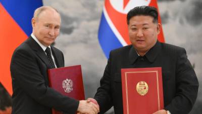Putin y Kim Jong Un firmaron varios acuerdos durante la visita del mandatario ruso a Corea del Norte.