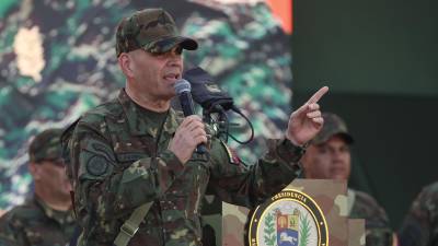 El ministro de Defensa de Venezuela, Vladimir Padrino López.