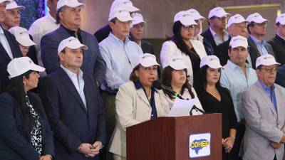 La presidenta del Consejo Hondureño de la Empresa Privada (Cohep), Anabel Gallardo.