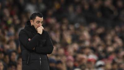 Xavi Hernández lamentó que Barcelona no aprovechó el empate que había sufrido Real Madrid como local ante el Atlético.