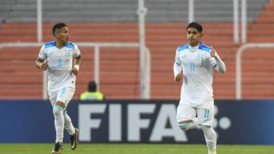 Marco Aceituno marcó el primer gol de Honduras en el Mundial Sub-20